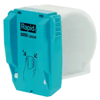 Rapid R5050 Cassette d'agrafes Rapid pour agrafeuse R5050. Boîte | RAPID