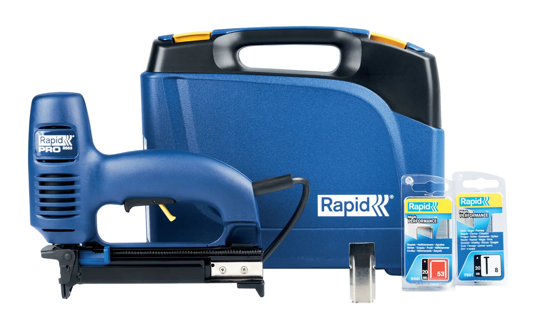 Rapid PRO R553 Electric Staple Gun Stapling RAPID