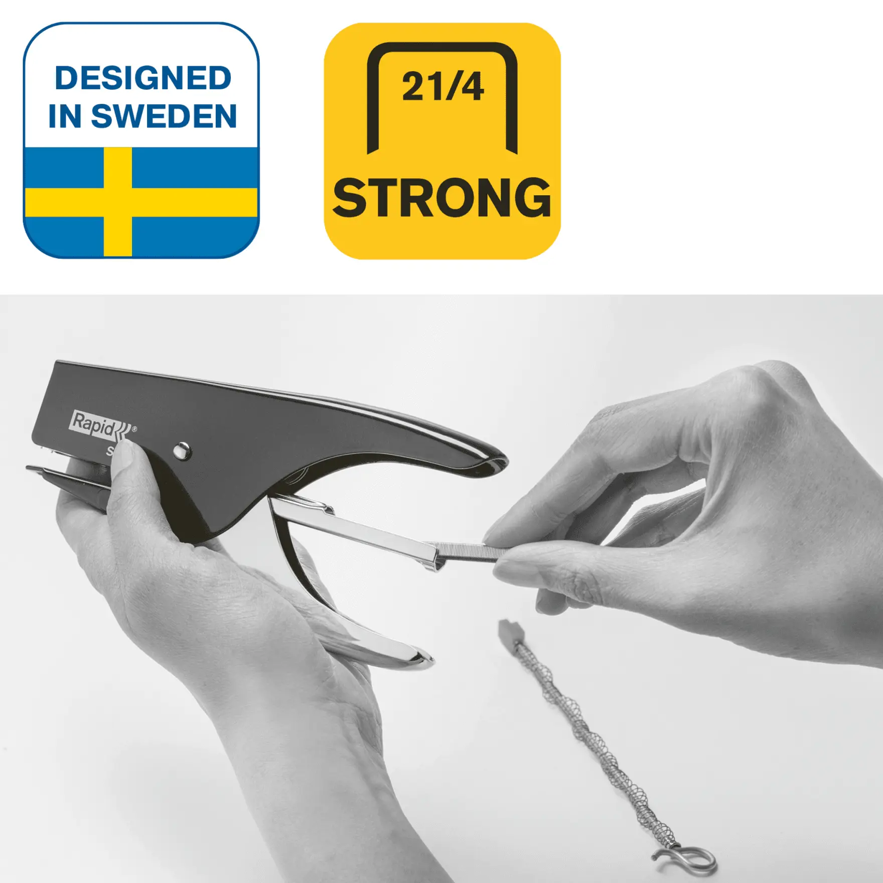 Rapid Supreme Stapling Pliers S51 Soft Grip RAPID