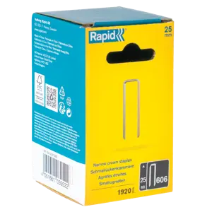 Zszywki nr 606 z wąską koroną