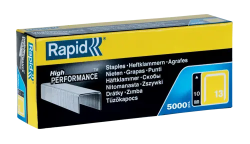 PUNTI METALLICI GRAFFE 140 14 MM FILO PIATTO 11915611 RAPID 5000 Pz Per Fissatrice Rapid - 9