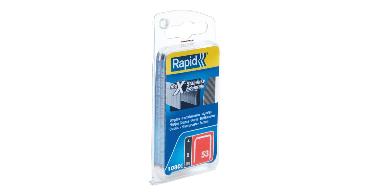 Wolfcraft 7056000 Agrafes Larges Acier Trempé Type 013 6 Mm