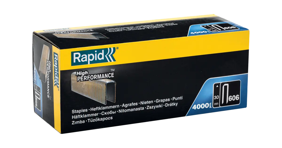 Rapid Nieten voor Tacker Type 606, 25mm Nietjes, 3.600 St