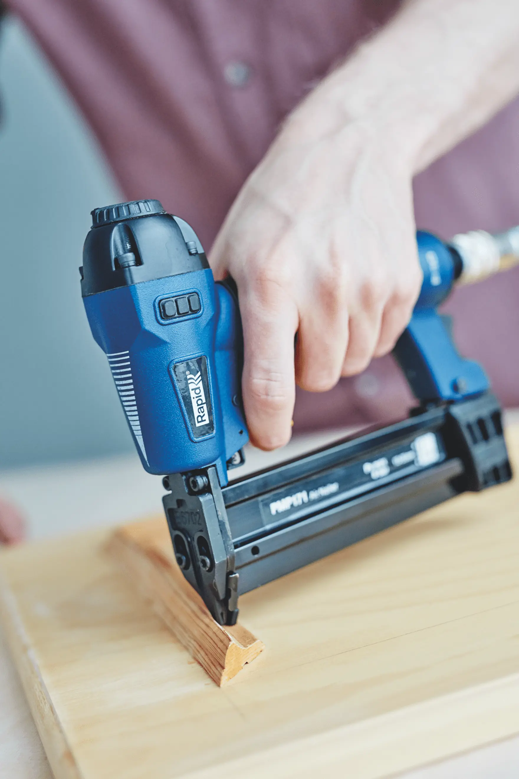 Spillatrice Pneumatica Rapid PRO PMP171 - Per Spilli N°23, Ergonomica, Valigetta Inclusa, 500 Spilli - Foto 10