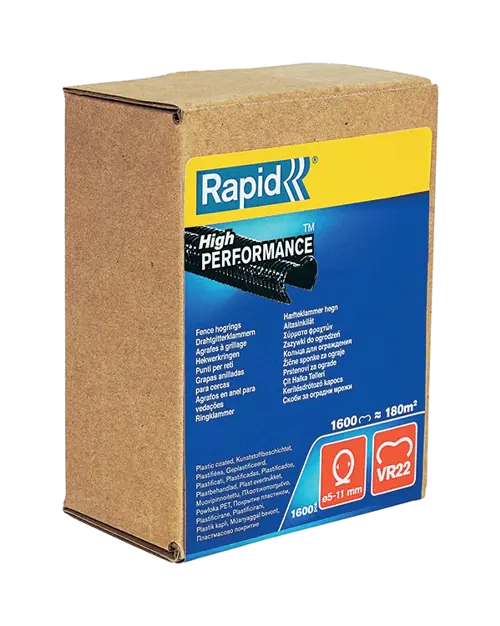 Anelli Di Fissaggio Rapid VR22 - Per Recinzioni, Zincati